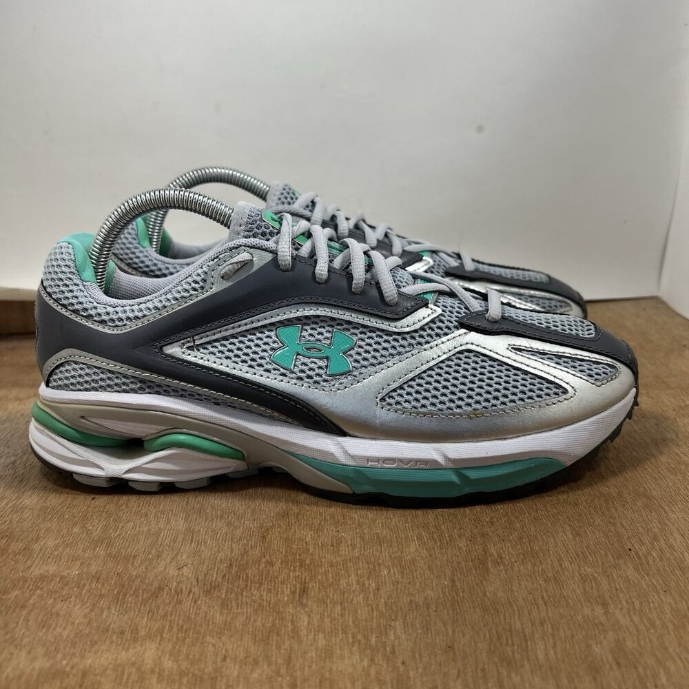Under Armour Apparition Men Size 8.5 Shoes Metallic Silver 3027595-101